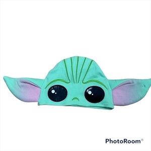 Disney Baby Yoda Star Wars Knit Hat 6-9 Months Green